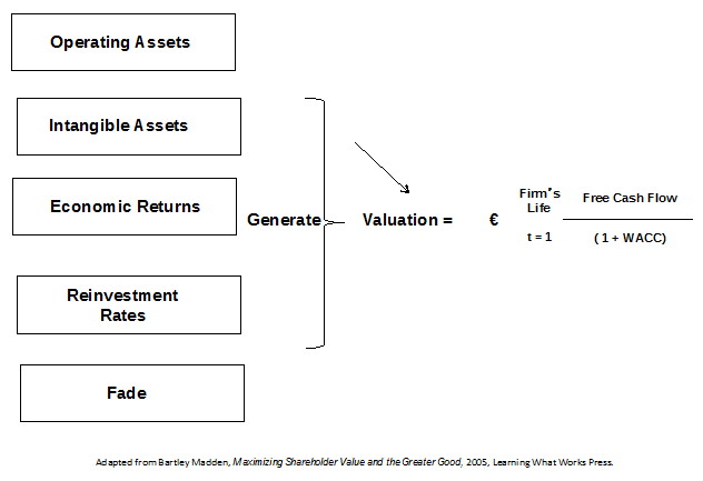 chart: life-cycle valuation model